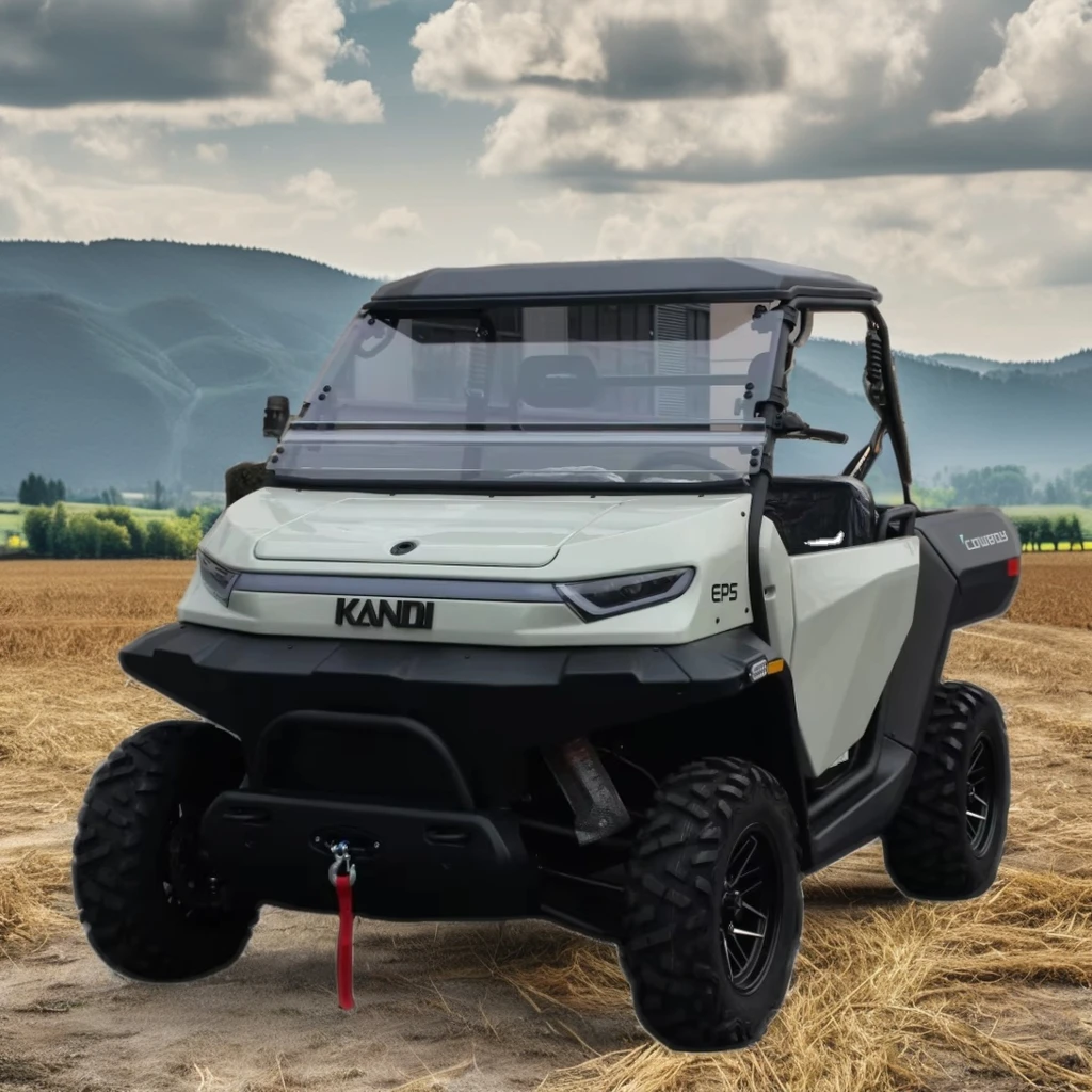 Kandi UTV Cowboy 10kw 72V 4wd EPS Electric UTV with Automatic Transmission 4*4 Lithium Battery EPA Certified