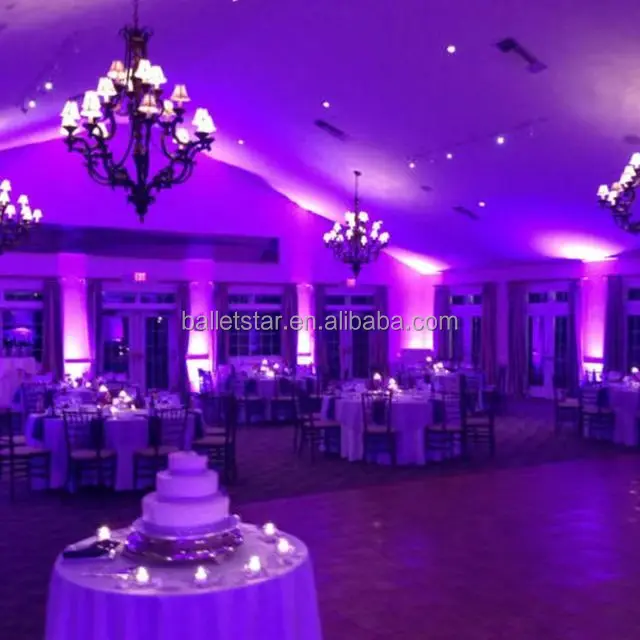 Battery Powered Wireless Dmx Led Event Lights Smart Dj 6*18w Rgbwa Uv 6in1 Wifi Control Led up Lighting Suppliers