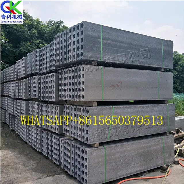 QINGKE brand Precast concrete wall making machine cement board machinery building material machinery