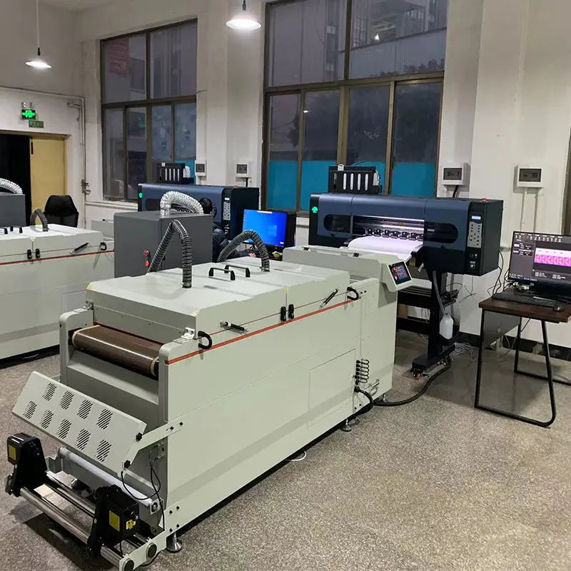 4 Head Dual I3200 print head XLF DTF printer impresora dtf inkjet t-shirt printing machine T604 DTF transfer printer factory