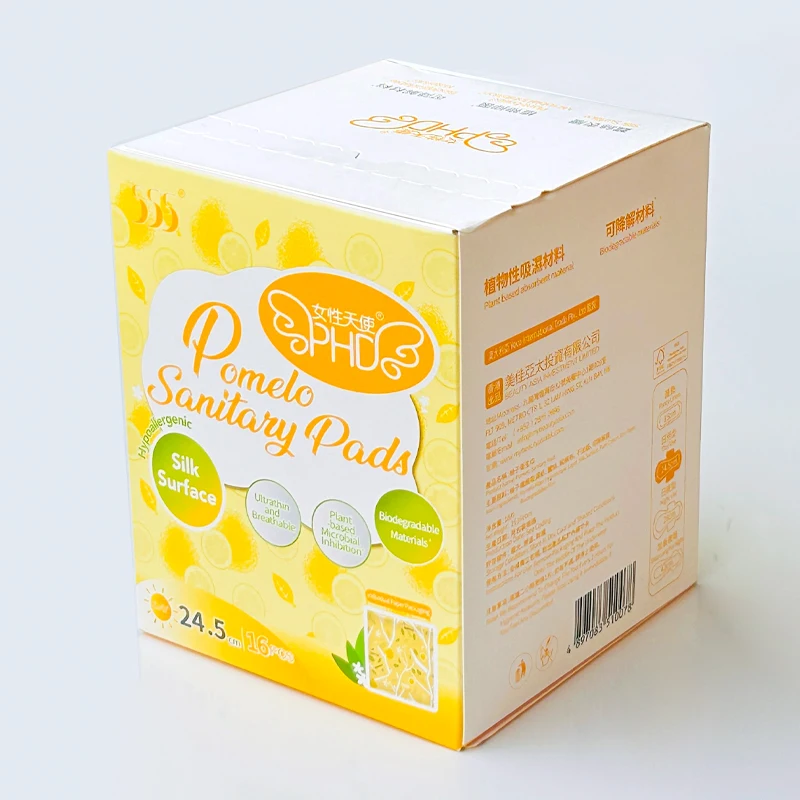 Wholesale Menstrual Hygiene Products Biodegradable Organic Cotton Sanitary Pads For Women