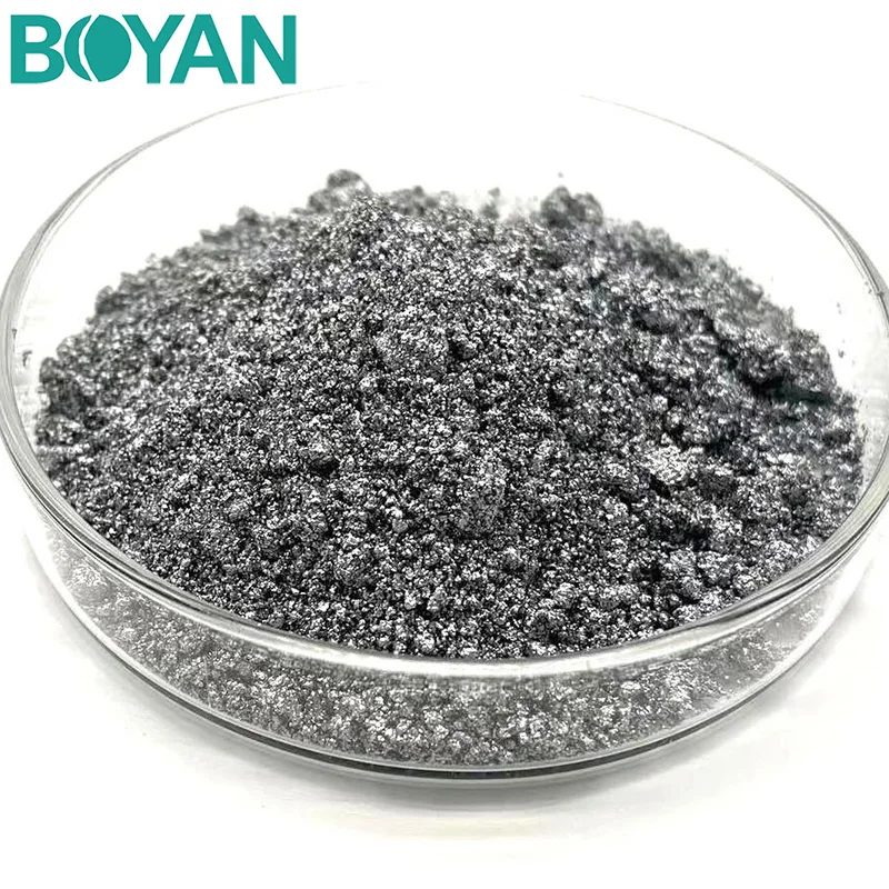 Strong metal effect plating effect aluminium pigment paste chrome paint pigment for metal paint