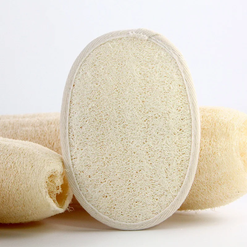 Body Scrub Exfoliating  Shower Scrubber Skin Brush  Cellulite Massager Loofah Mitten oval shape body brush