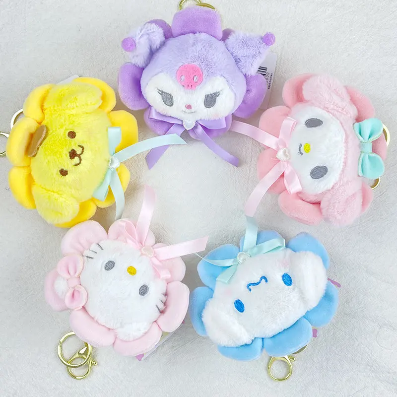 2022 в наличии sanrio плюшевые брелки kuromi melody Коричный кулон