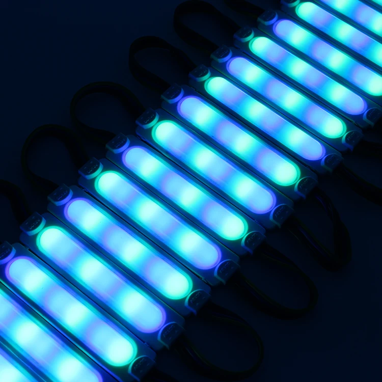 8619-5630-RGB  WS2811 COB LED Module DC12V Waterproof IP68 Pixel Smart RF Light Controller RGB Color Digital LED String