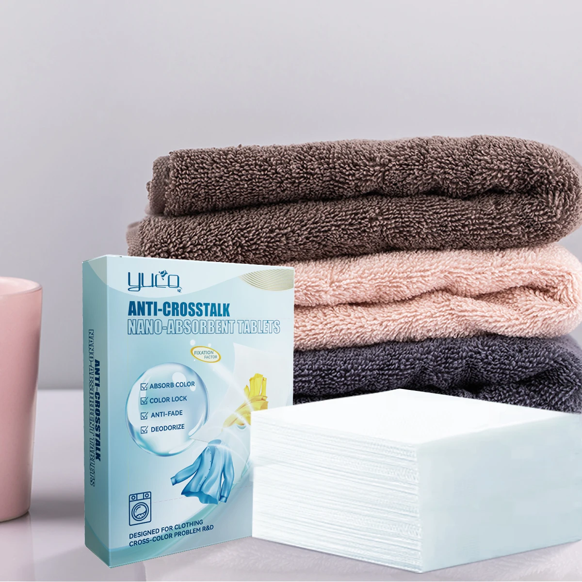 Factory Price Color Catcher Sheet Laundry From Professional Color Absorption Dye Sheets For Prevent Cross-color