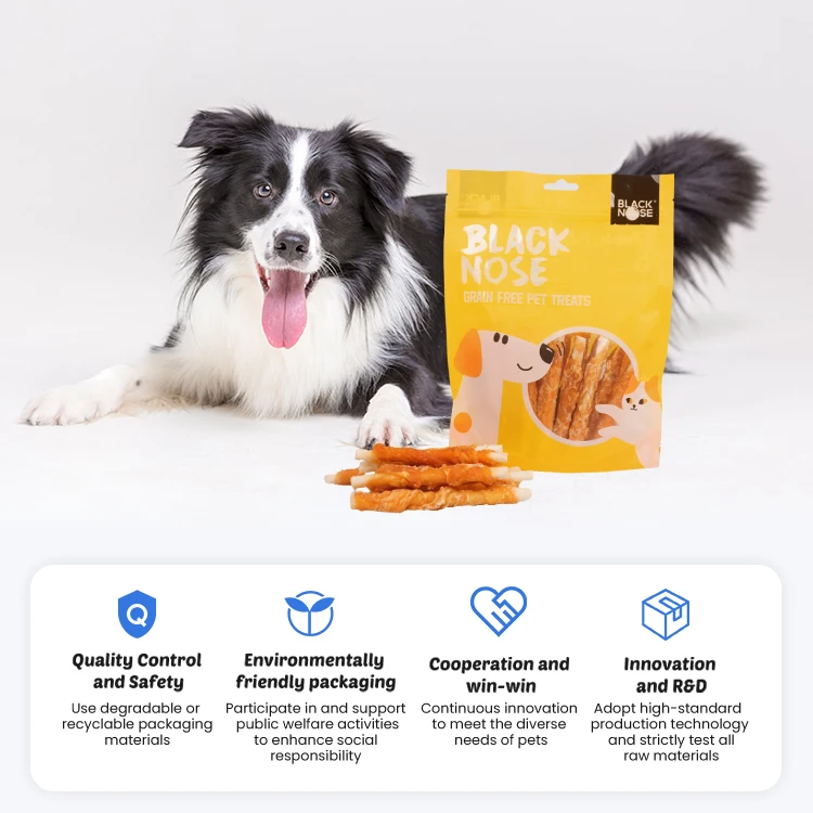 Dry Food Dog Treats Snacks Dog Treat Snack Dry Food Dog Snack Treats Chicken Wrap Rawhide Stick