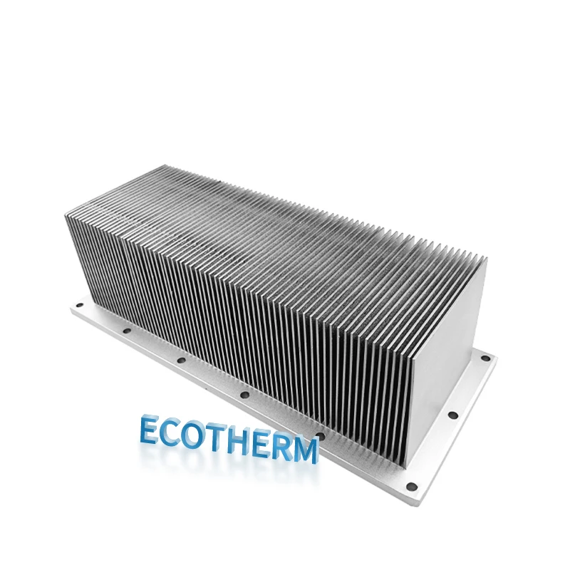 Custom factory OEM ODM 400w 300w motor inverter aluminum large skived heat sink heatsink