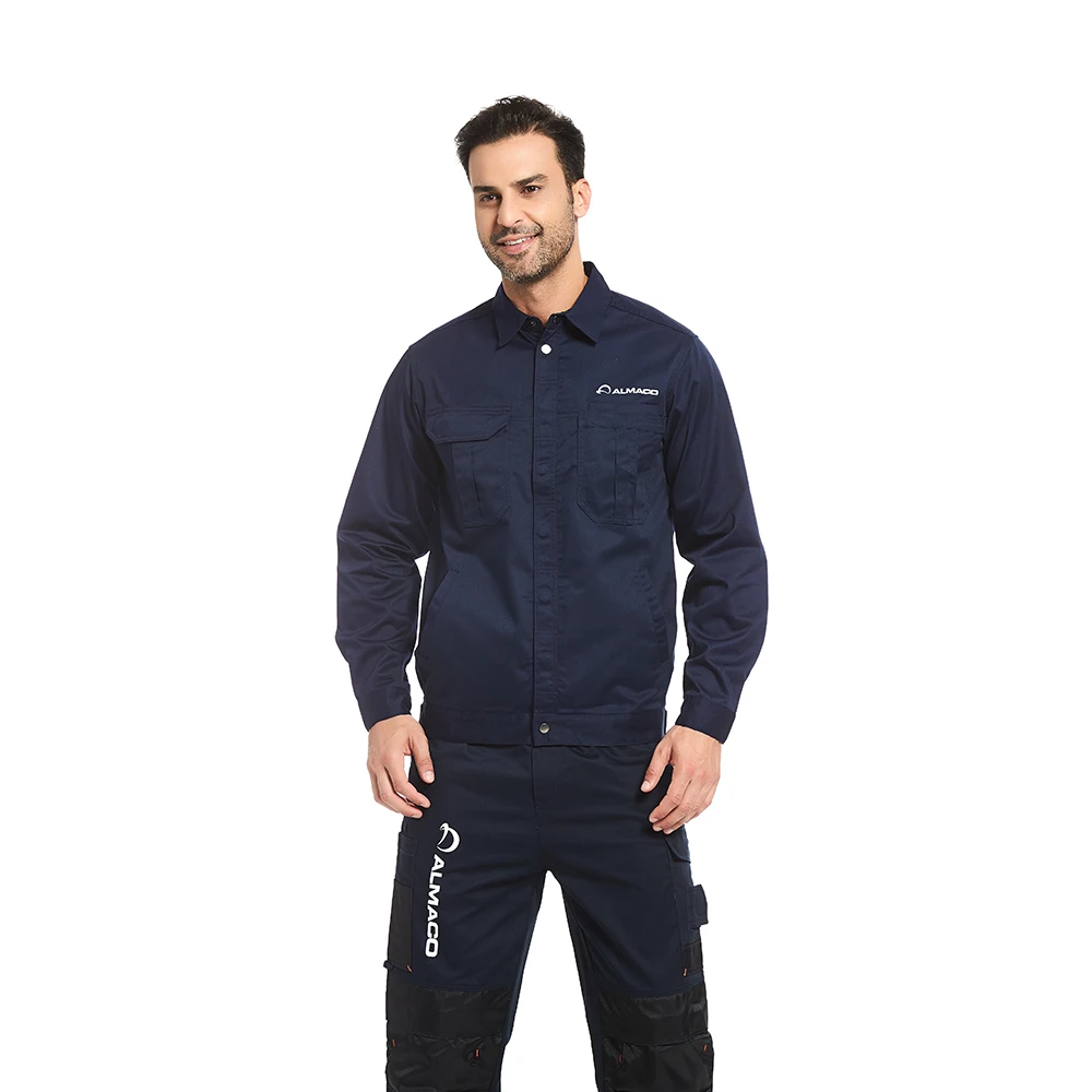 FR 48% Tencel/39% модакрил/12% Арамид/1% Углеродные функциональные защитные Рабочие куртки