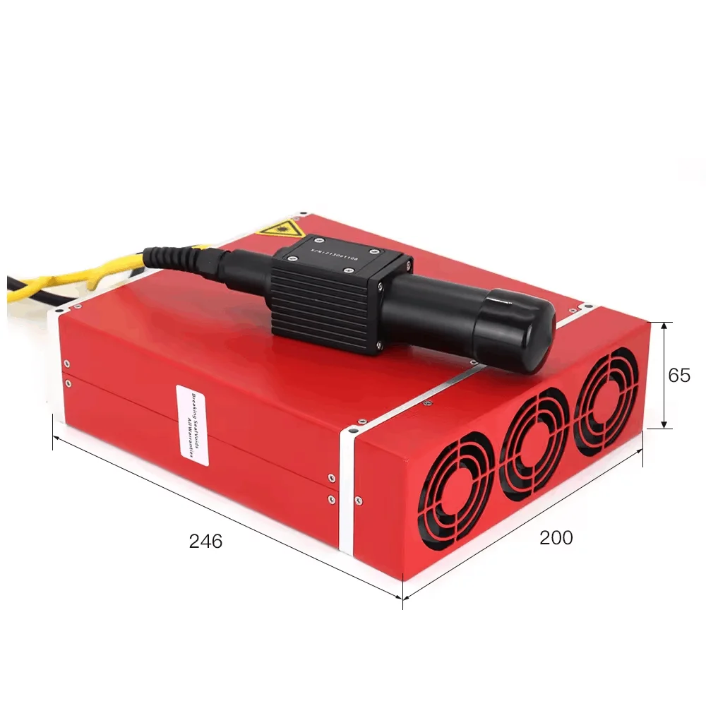 JPT 20W 30W 50W MOPA Fiber Laser Marking Machine Parts Fiber Laser Source Laser Equipment Parts