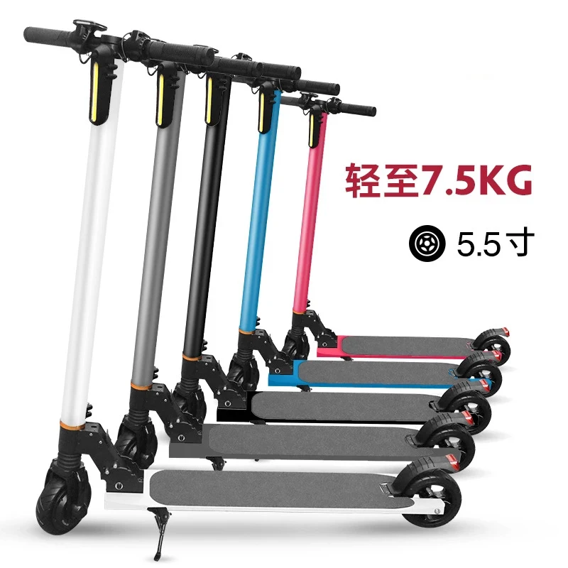 
Factory direct sales are large and favorably 5.5 inch mini aluminum alloy folding bike Electric Scooter 