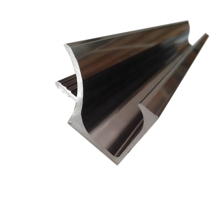 Furniture Aluminum F shape Gola Profile Handle Hidden Cabinet Door Handle