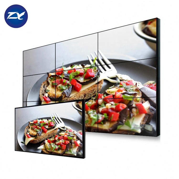 49 Inch samsung 4k screen 3x3 video wall mount lcd videowall controller