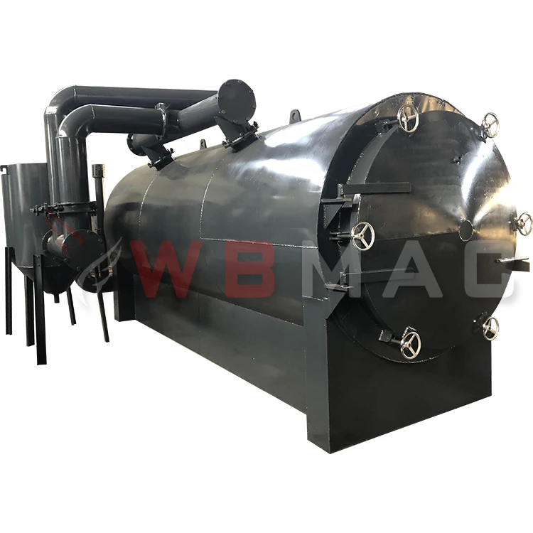 Environmental protection horizontal carbonization furnace