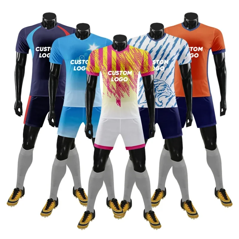 Personalized custom team & club football training wear national player version retro soccer wear kit sets