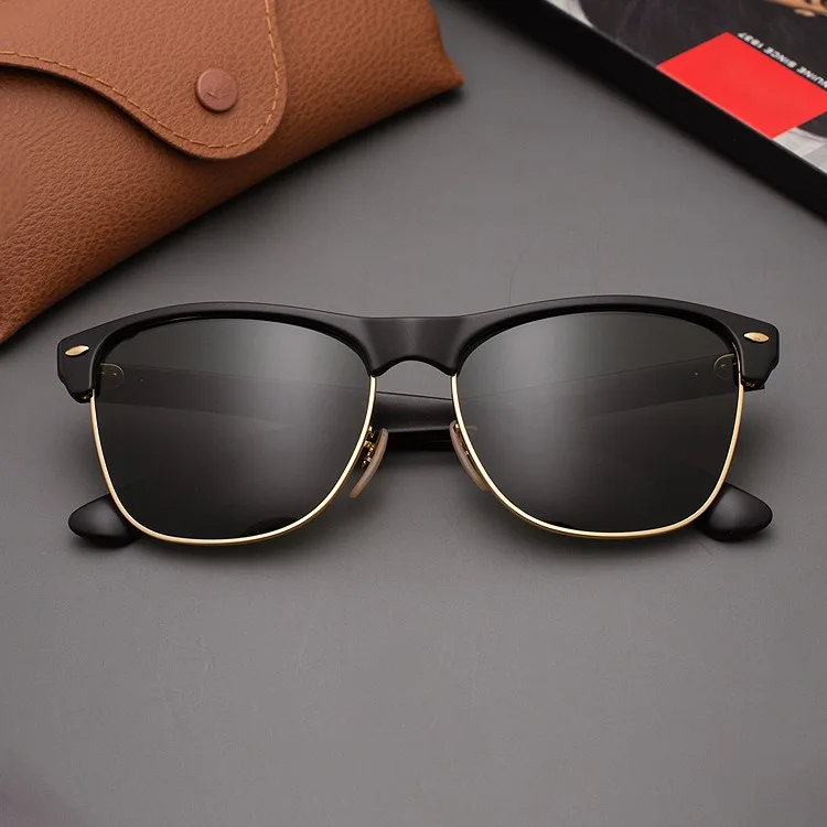 luxury designer Brand Logo Gafas De Sol Hot sale women men acetate frame classic women men fashion high quality Pilot sunglasses