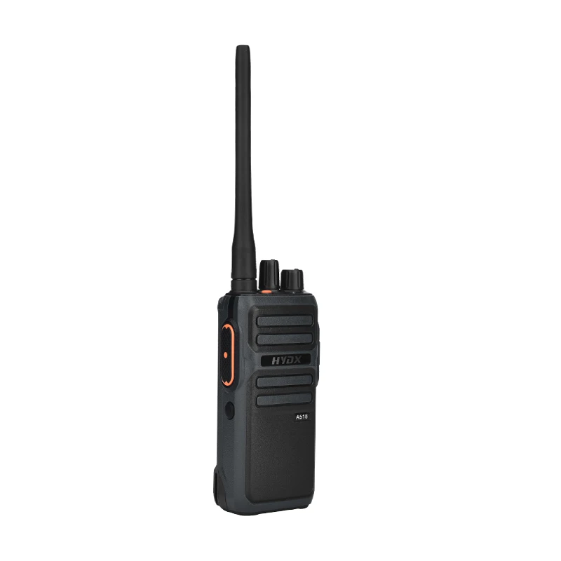 HYDX A518 UHF VHF двухцветный дизайн 2 Вт USB зарядка Радио рация 2-стороннее радио прочная