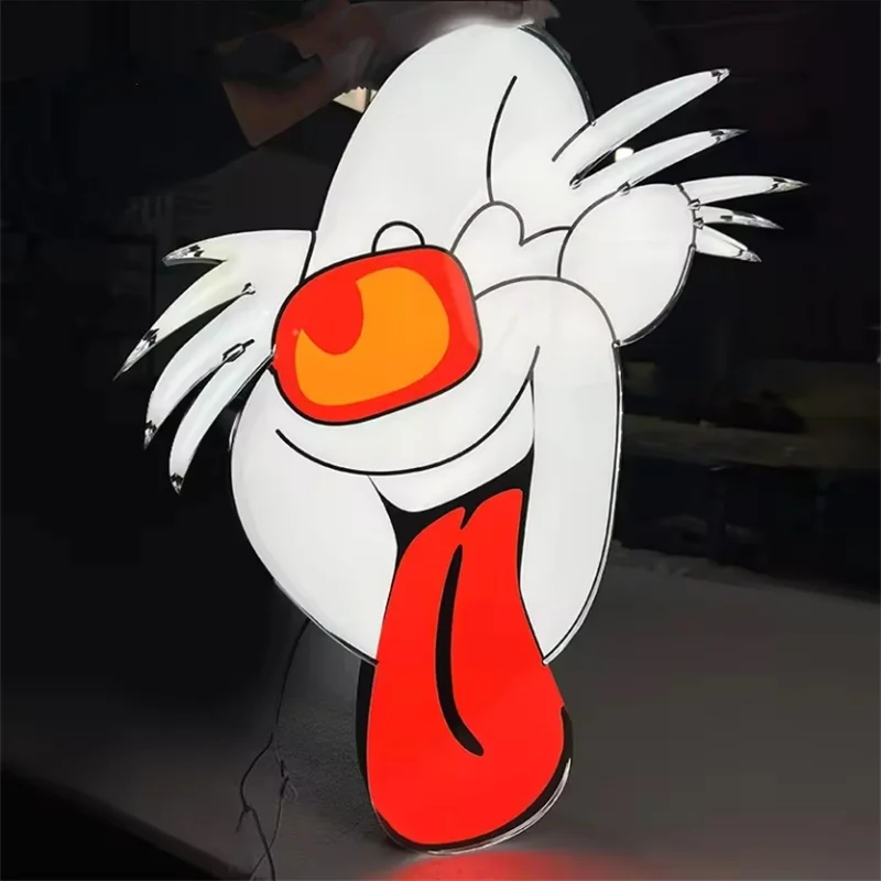 Metal Wall Sign Led Letter Custom Logo for Beauty Business Spa Signs Nail Salon Sign Backlight Building Letters