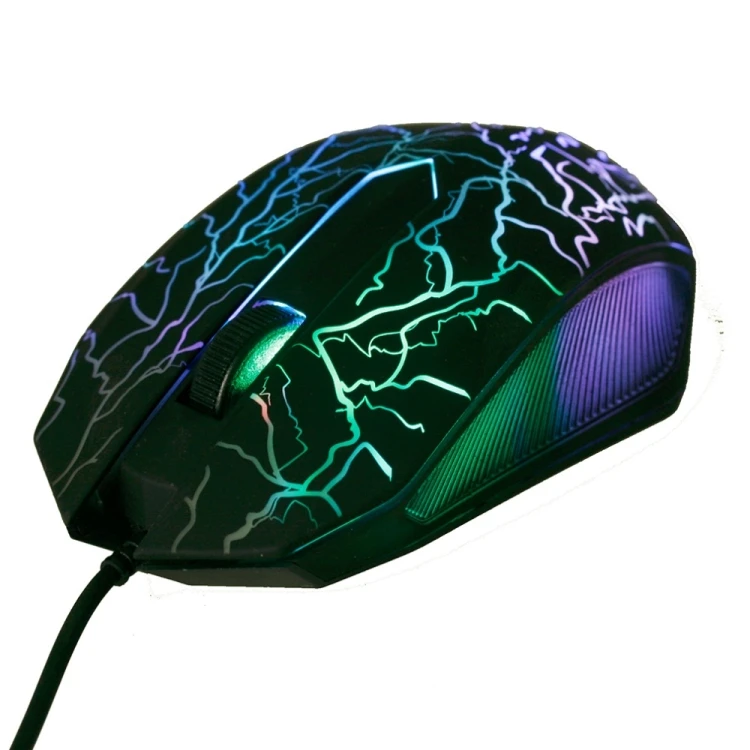 Wholesale Hottest Gaming Mouse Small Special Shaped 3 Buttons USB Wired Luminous Gamer Computer