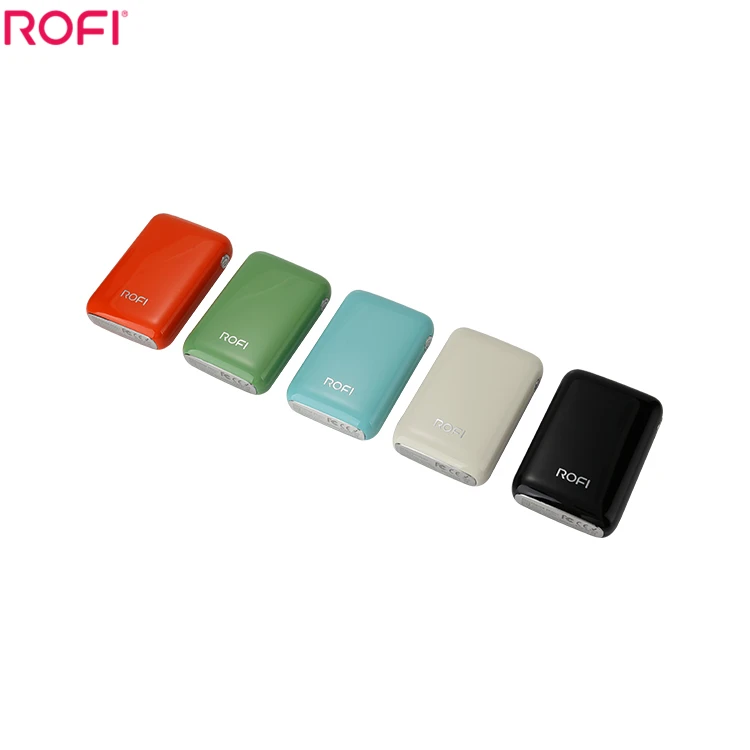 New Product Mini Power Bank Super Flat Small Portable Ultra Slim Mini Power Bank Charger 10000 Mah