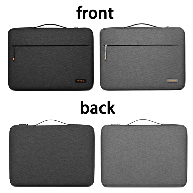 WiWU Custom Logo 15.6 Inch Laptop Sleeve Drop-Proof For Macbook Stylish Nylon Computer Case Bag For Business And Travel