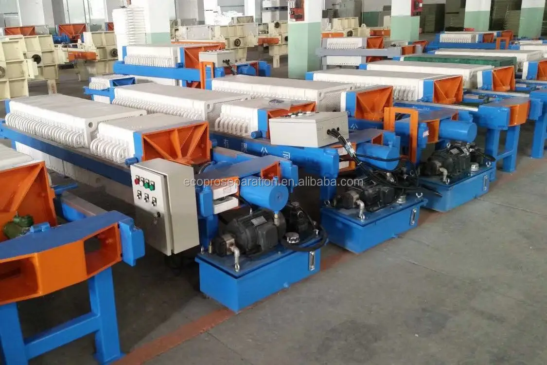 Plate And Frame Filter Press Filter Press Price Wastewater Filter Press for Wastewater Treatment
