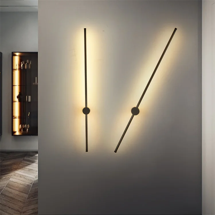 Home Bedroom Living Room Surface mounted Sofa Background Sconce Fixture Anti Glare Dimmable Rotation Rotating wall lamp light
