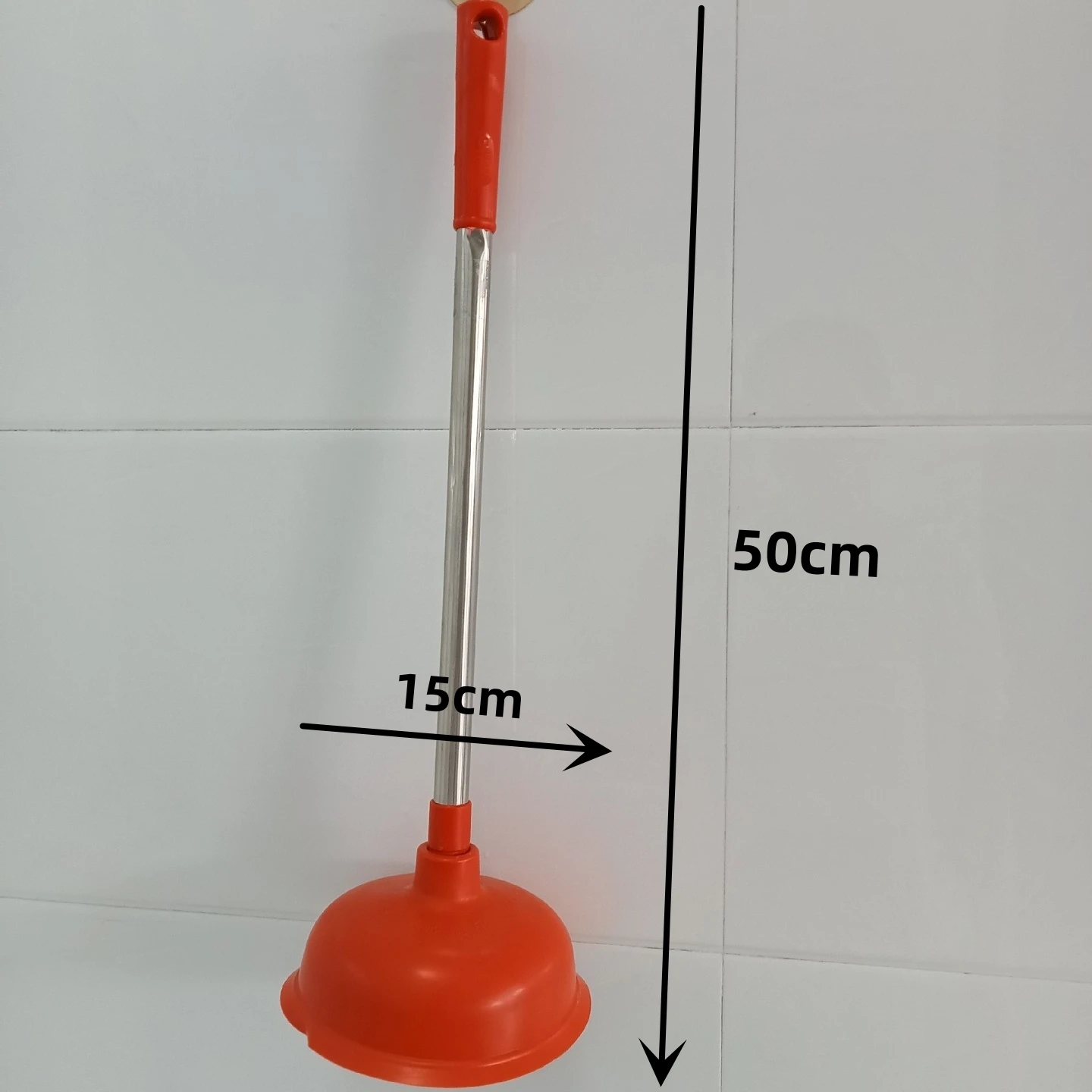 Plunger Toilet Sink Drain Bathroom Kitchen Clogged For Toilets Sinks Drains With Handle Wooden Plastic Rubber Cup Suction Power