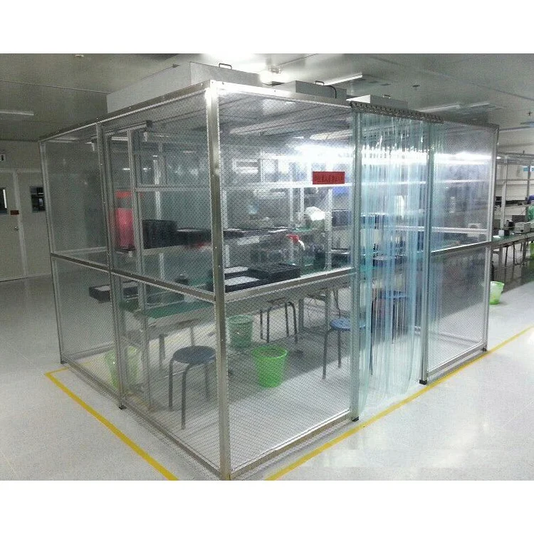 iso room clean 7 system & parts for healthcare industry clean room portable gmp modular dust free clean room system