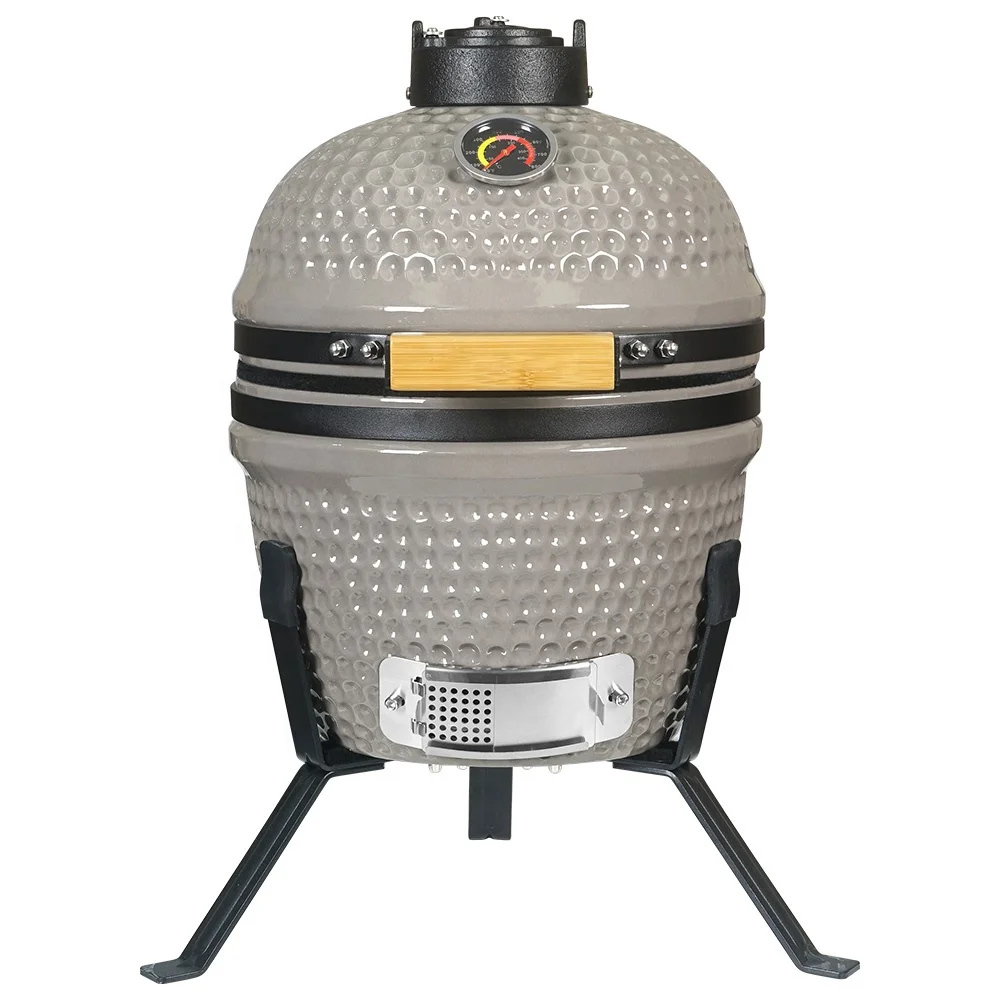 SEB KAMADO 13 inch Portable Bbq Grill Parilla Komado Grills Tandoori Oven Charcoal Kamado Mini