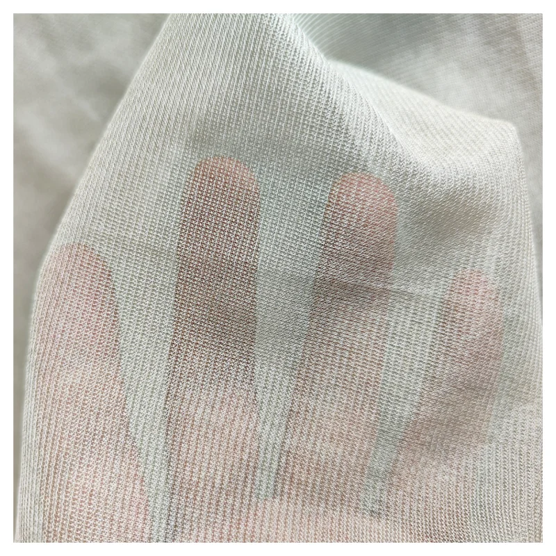 EMF Shielding Mesh Fabric 100% Silver Fiber Mesh Mosquito Net Fabric EMF Protection Shielding Anti Radiation Conductive Fabric