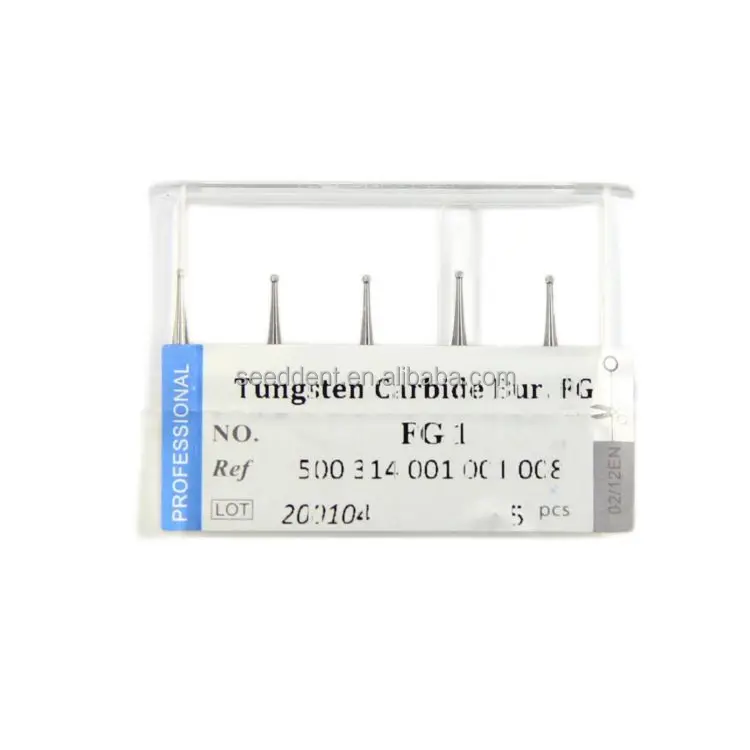 Dental FG Carbide Burs for High Speed Handpiece Tungsten Carbide Burs For Clinic Use