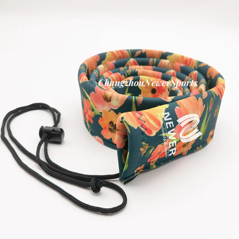 Factory Supply portable custom logo Fishing Rod Cover foldable durable Neoprene Fish Protector Sleeve