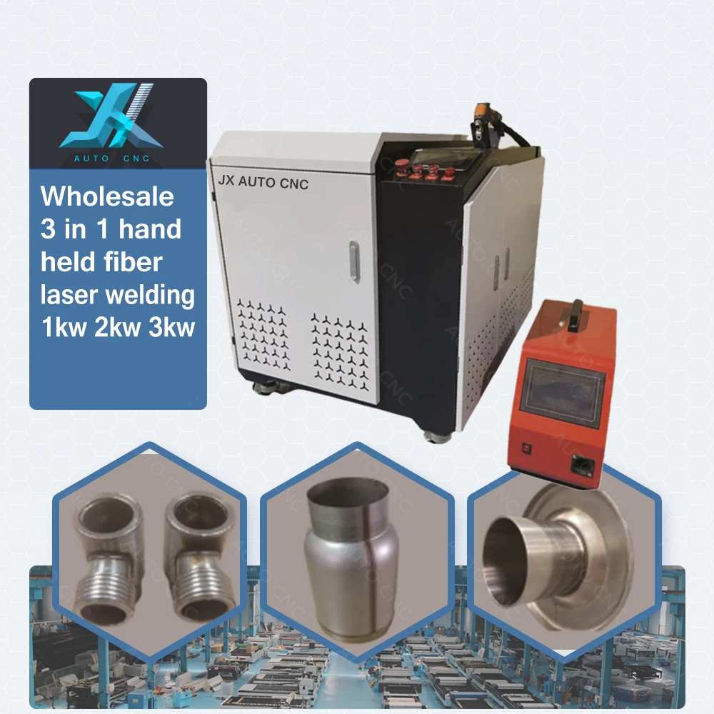 JX Handheld Laser Welding Machine for Metal Welding Rust Removal Cutting Fiber Laser Welding Machine Raycus