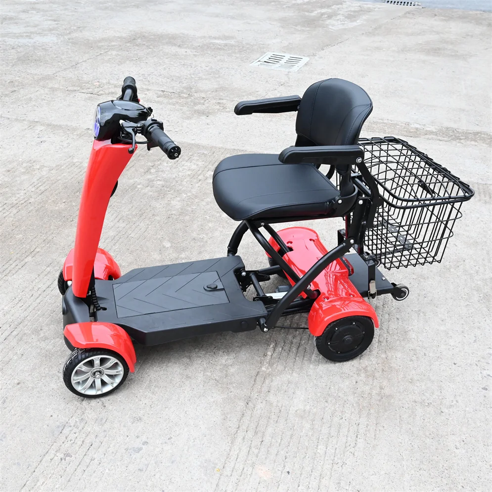 outstanding manoeuvrability and a smooth ride excellent range electric scooter folding 4 wheel car for sale