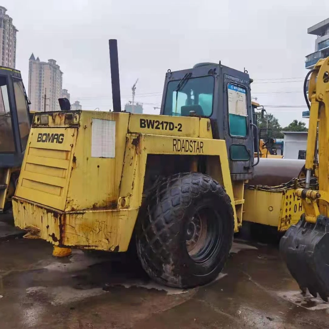 Б/у Дорожный Каток Bomag BW217D, б/у уплотнитель Bomag BW217 BW219 BW213 Bomag, дорожный каток, уплотнитель для продажи