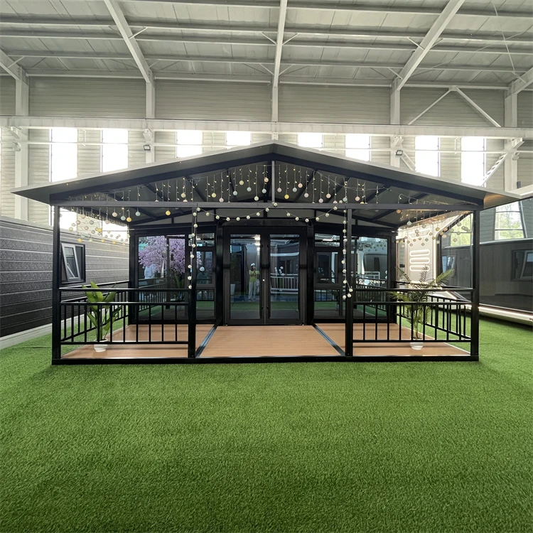 20ft 40 High Cube Luxury Container House Prefab Foldable Modern Modular Home Ready-Made Prefabricated Folding Container House