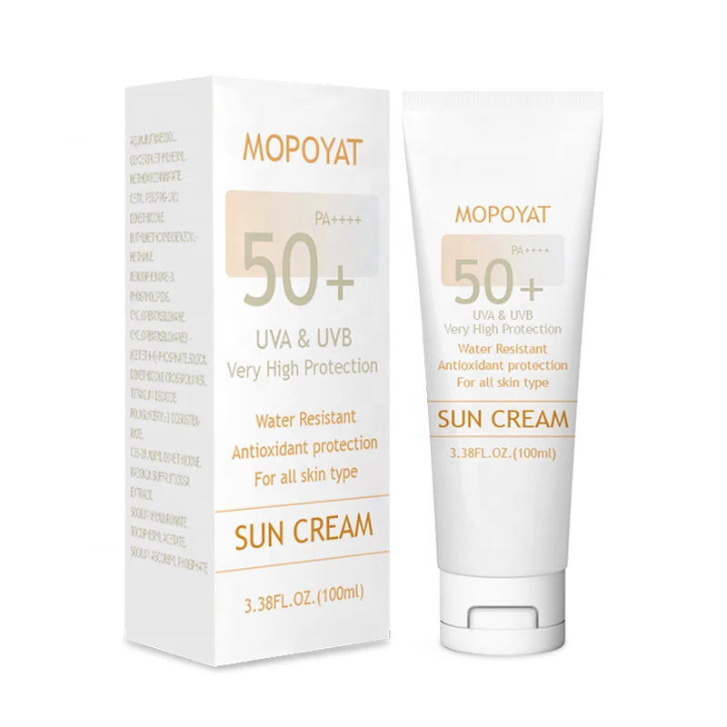 Hot Selling Moisturizer Organic Natural Spf 50 Sunscreen Sun Cream for All Skin Cream Sunscreens
