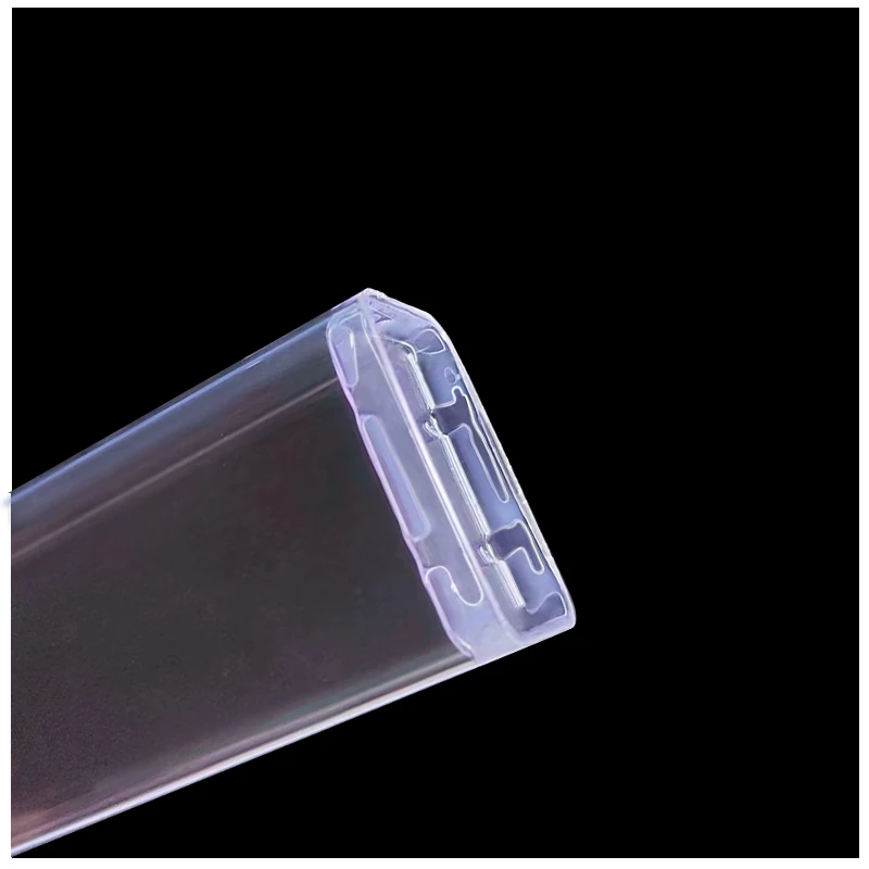 Square Plastic Tube Factory Extrusion Plastic Transparent Tube With Cap Transparent Packing Tube
