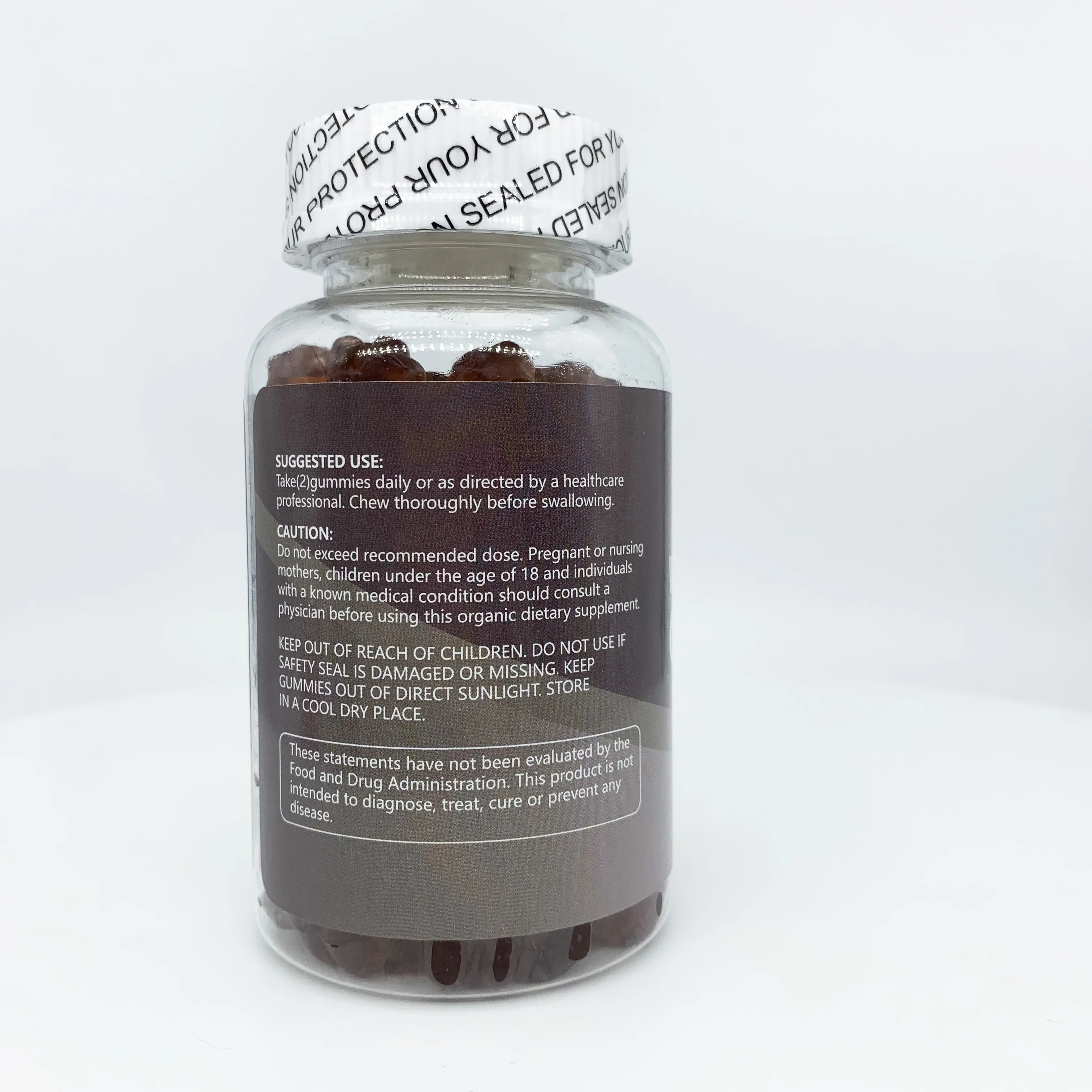 OEM private logo weight gain gummies men women maca extract weight gain supplements gummies candy