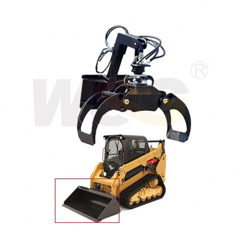 Wheel Loader Accessories Forestry Slasher, Hydraulic Mulcher Forestry Mulcher