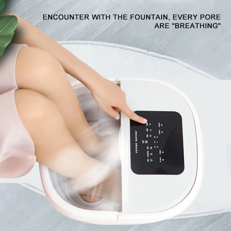 Water Temperature Control Relieve Feet Muscle Pain Foot Spa Massager Bath with Heat