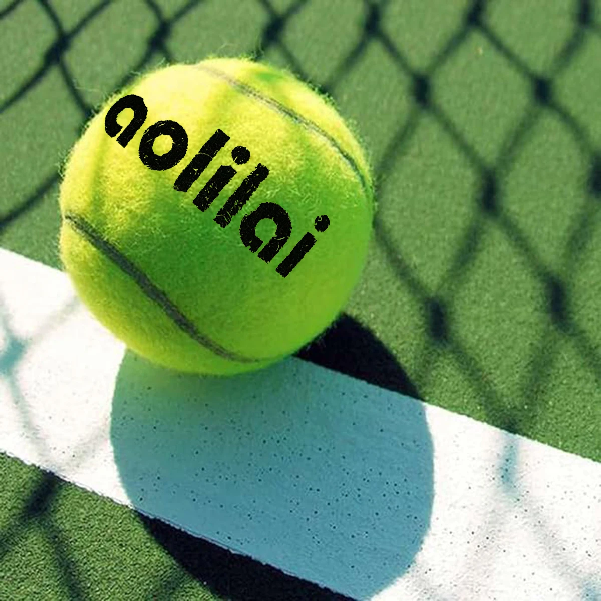 Wholesale Tennis Machine Cricket Rubber Professional Tennis Ball Custom Logo felt Material Mini Tennis Rackets Ball