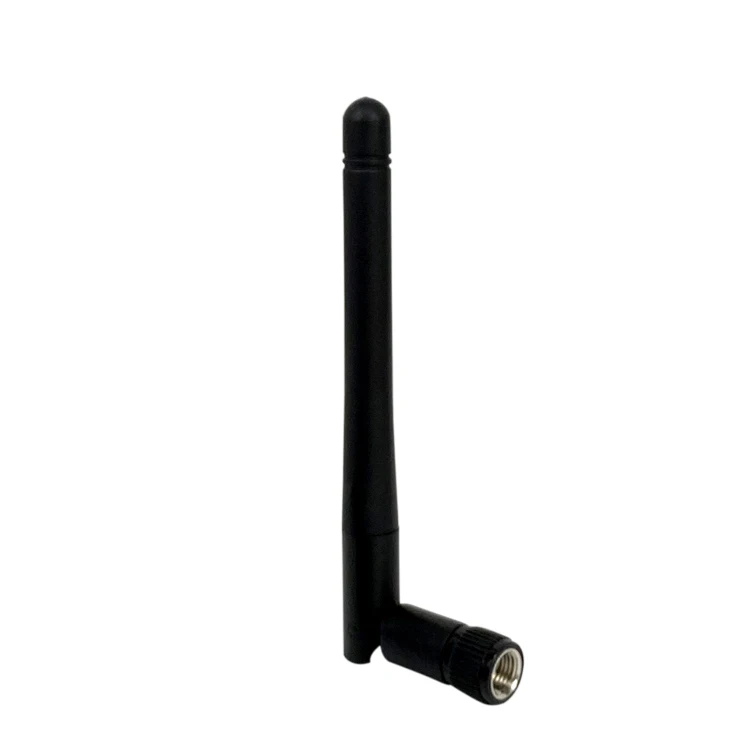 Wholesale 3DBi 2.4G Long Range Rubber WiFi Omni Router SMA-J Black Flexible High Gain WiFi Antenna