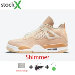 In Stock X 2023 Newest High OG Quality AJ 4 Retro Black Canvas Red Cement 3 White Cement Reimagined Fire Red mens AJ 4 3 shoes