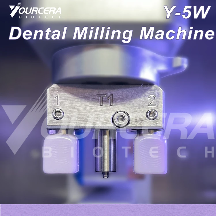 Hot Sale wet milling Dental Crown glass ceramic 5Axis CAD CAM Milling Machine