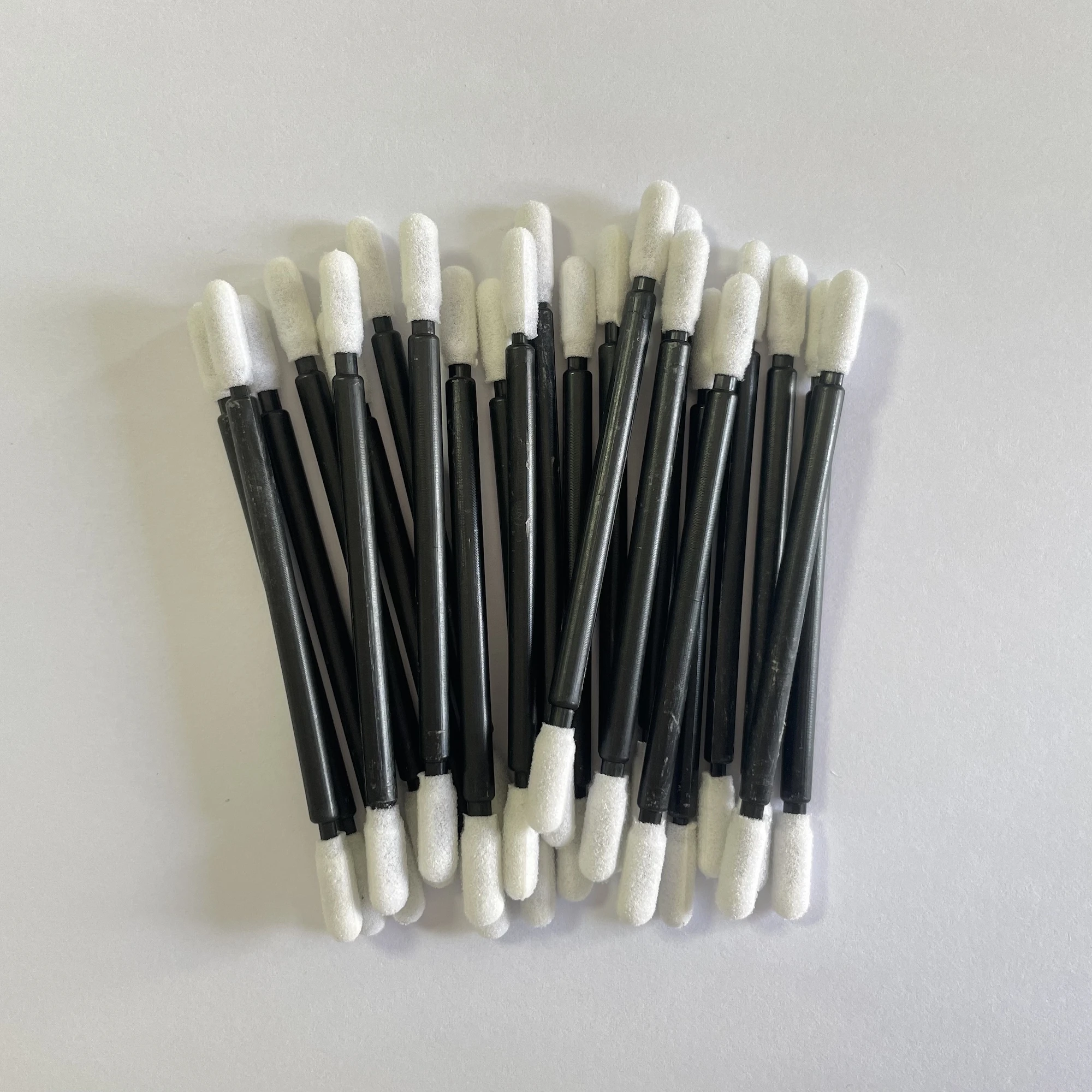 Lint Free Cleanroom Soft Foam tip Anti Static ESD Clean room dual head clean Swabs