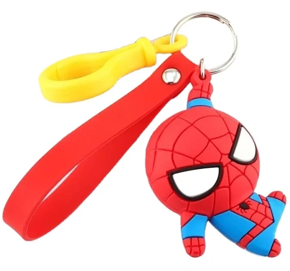 Avengers PVC Keychains Marvel Characters With All Super Heros For Child Kids Boys Giveaway