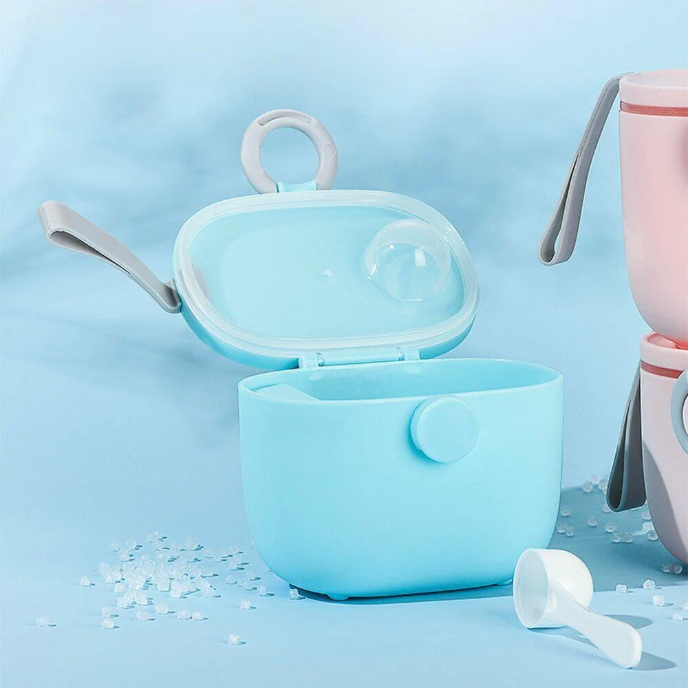Baby Formula Dispenser Portable Baby Milk Powder Dispenser Container with Handle for Travel baby food storage container