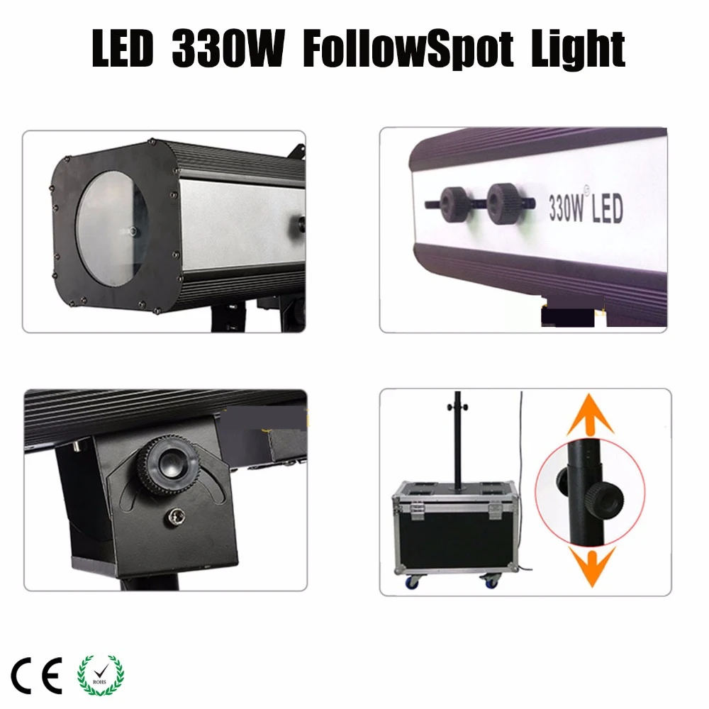 Led Spotlight Led Moving Beam Staeg Light Beam Follow Spot Onsite Metering Led 440w Follow Spot Light Electronic Edition